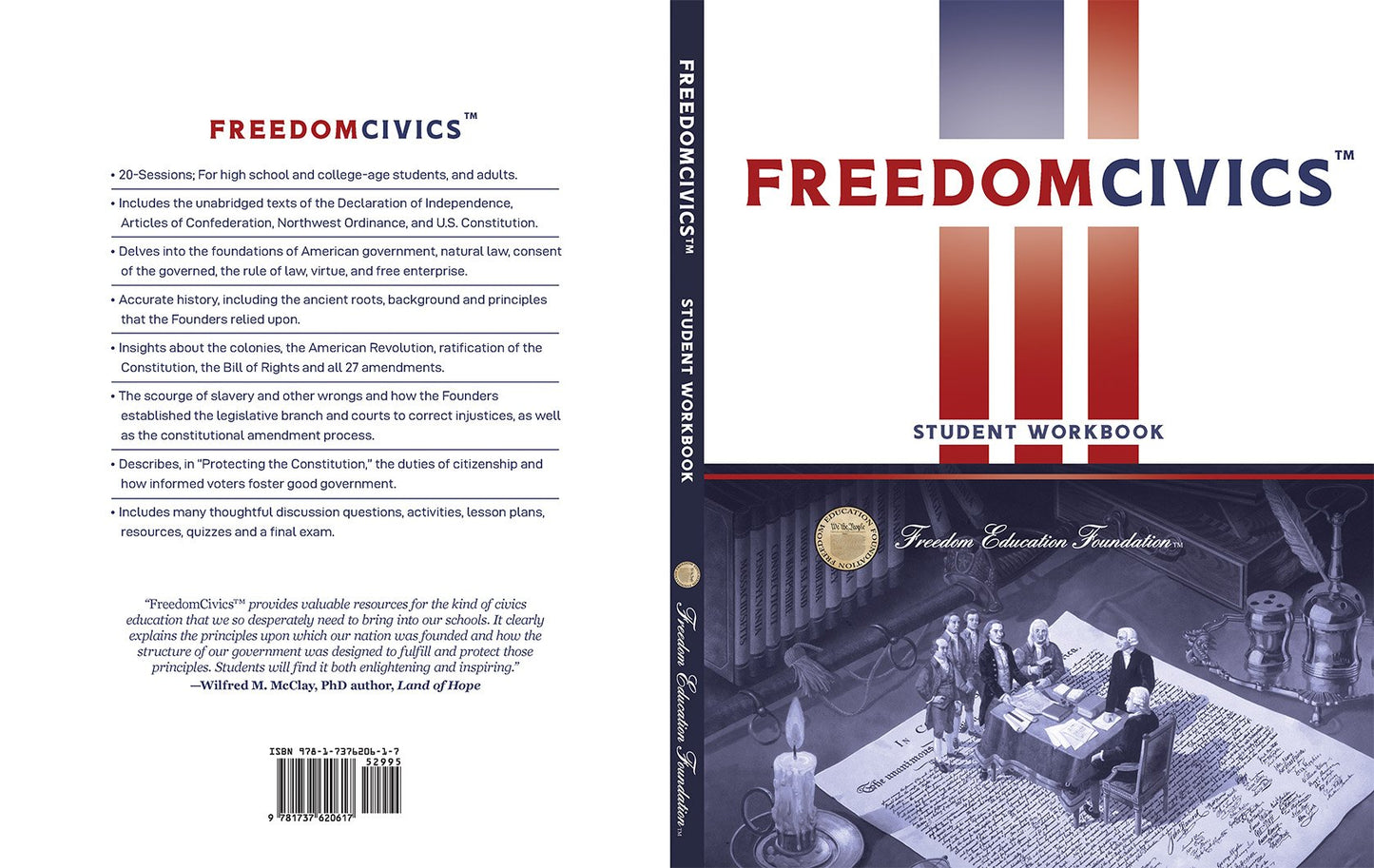 FreedomCivics® Student book - Foundations of American Government